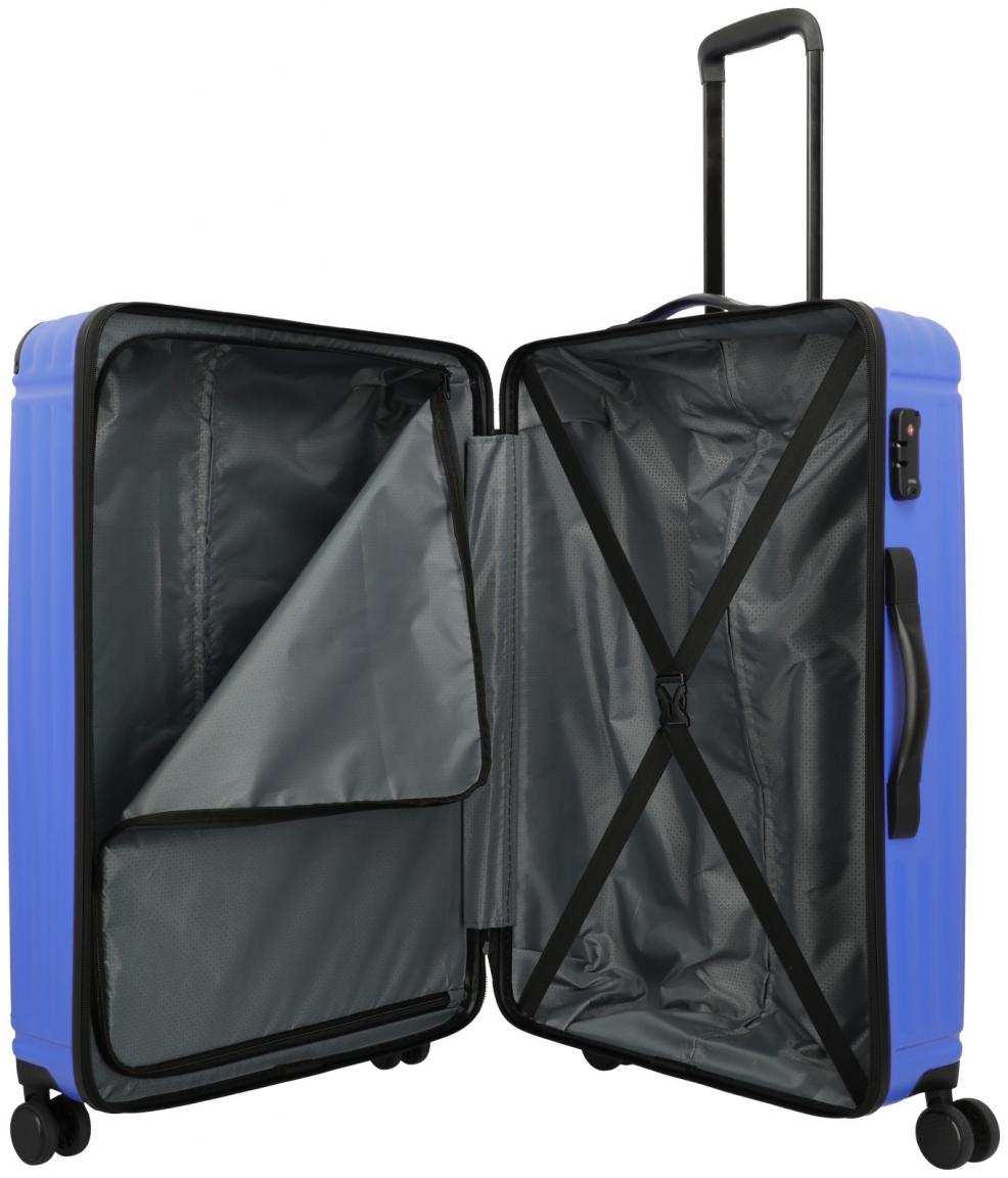 Flugkoffer Travelite Cruise Blue Violet 4w Trolley L 77cm