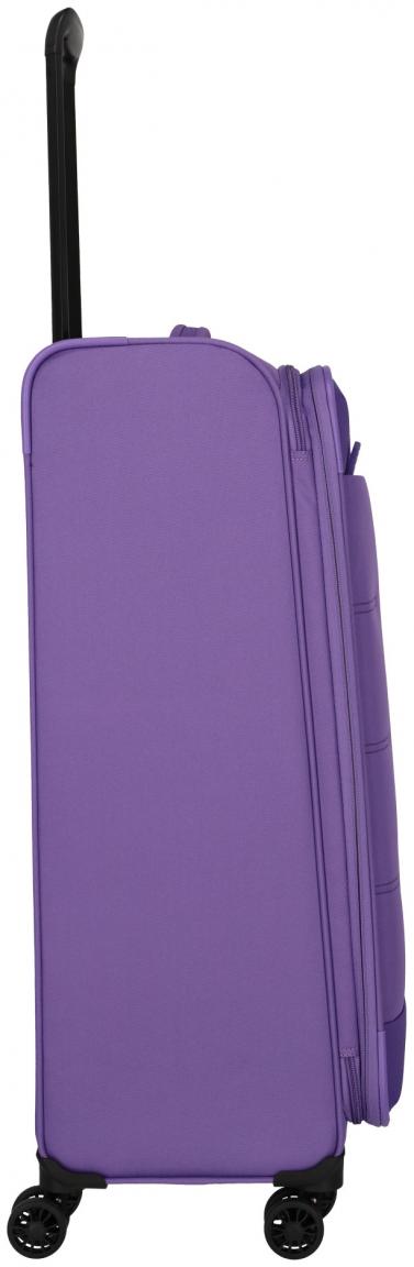 Flugkoffer Travelite Rügen 4w Trolley L 78cm Purple erweiterbar
