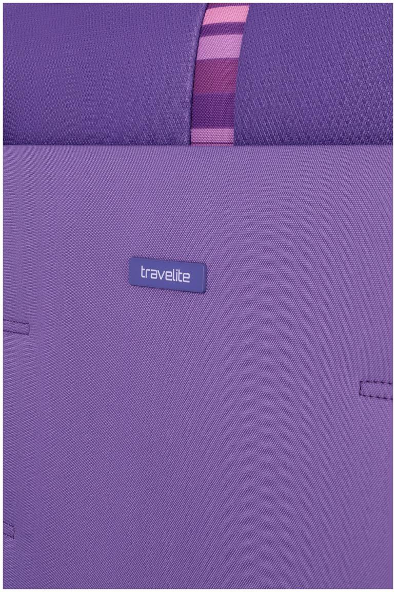 Flugkoffer Travelite Rügen 4w Trolley L 78cm Purple erweiterbar