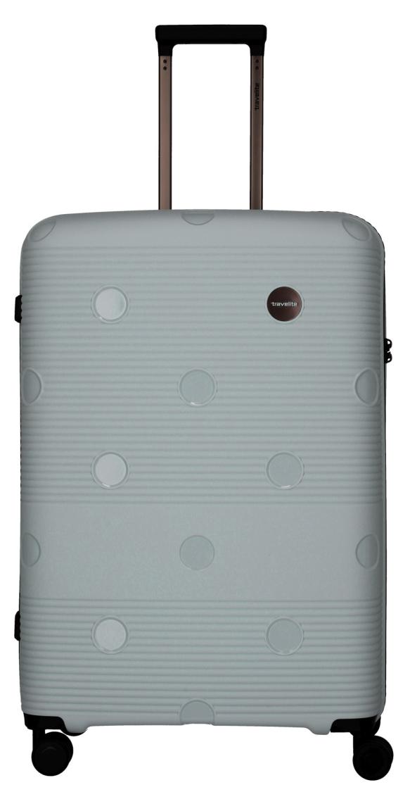 Flugkoffer hellblau türkis Travelite Smarty L 77cm Mint