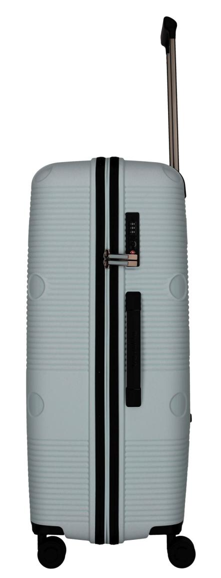 Flugkoffer hellblau türkis Travelite Smarty L 77cm Mint