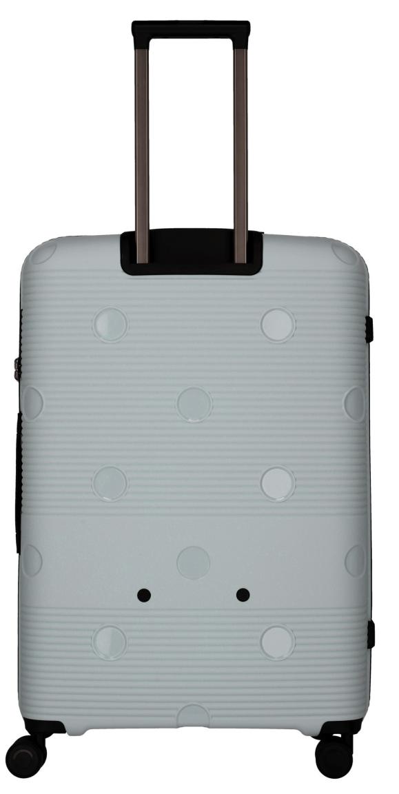 Flugkoffer hellblau türkis Travelite Smarty L 77cm Mint