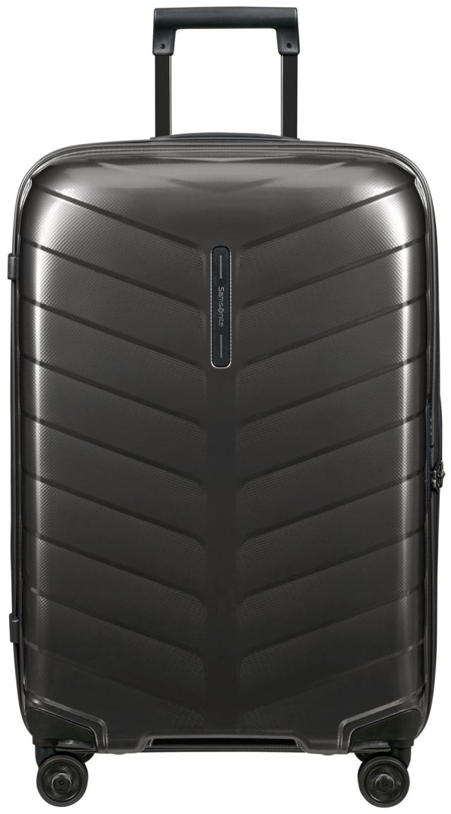 Flugtrolley Attrix Spinner M 67cm dunkelgrau Samsonite Leichtgewicht