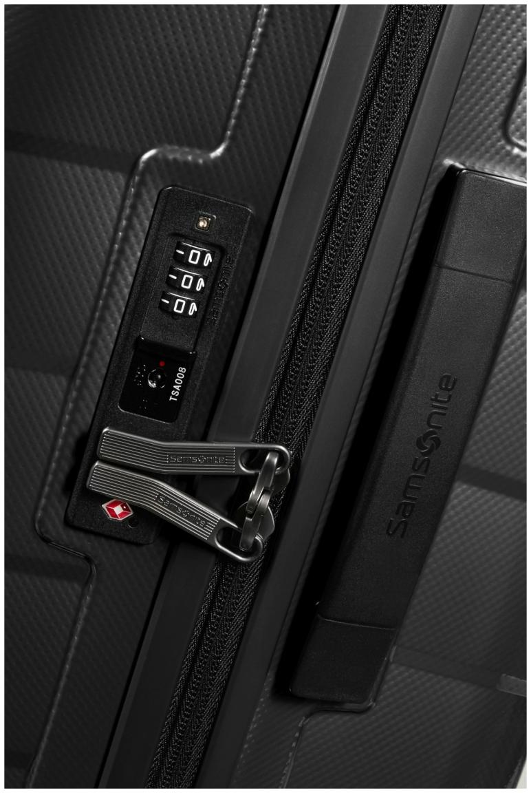 Flugtrolley Attrix Spinner M 67cm dunkelgrau Samsonite Leichtgewicht