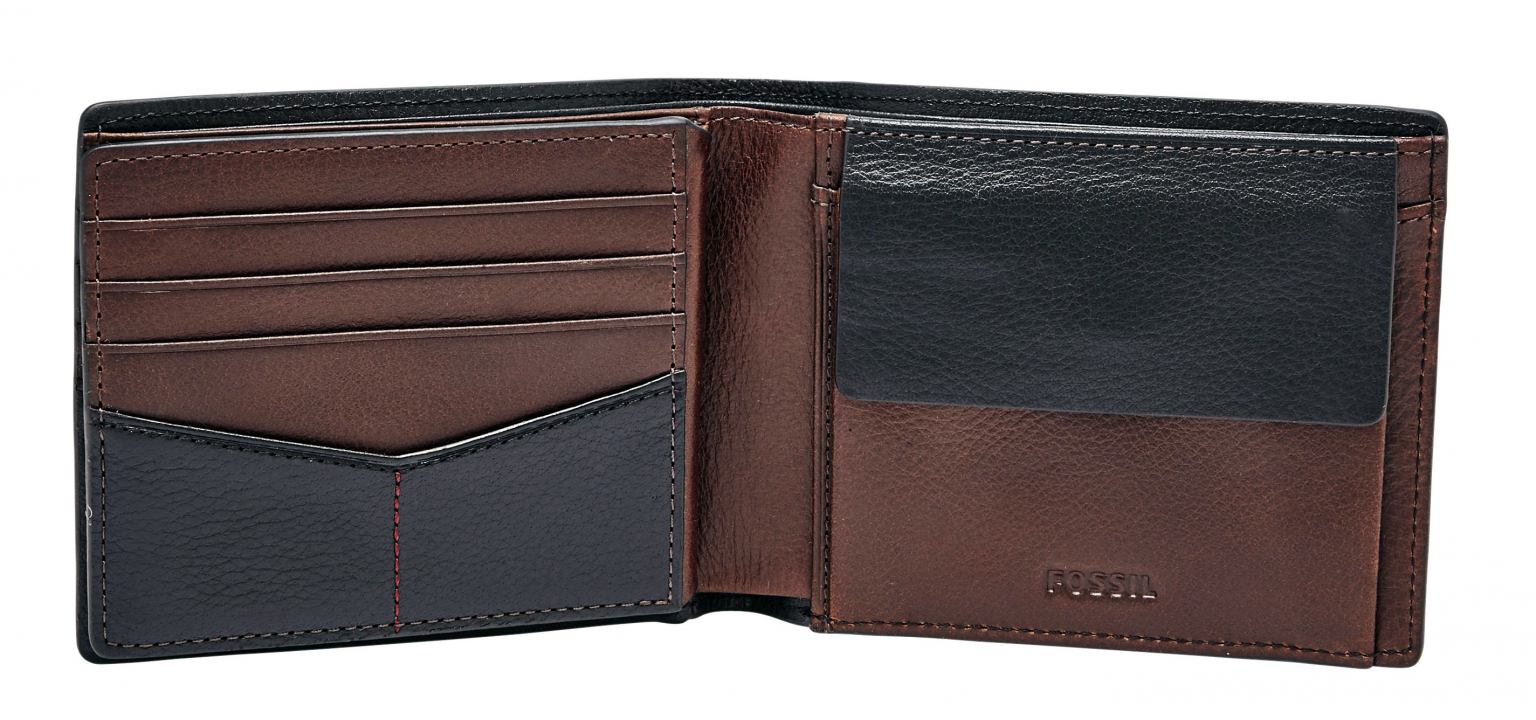 Fossil Eagle LGCP Gift Lederbörse Adler Brown