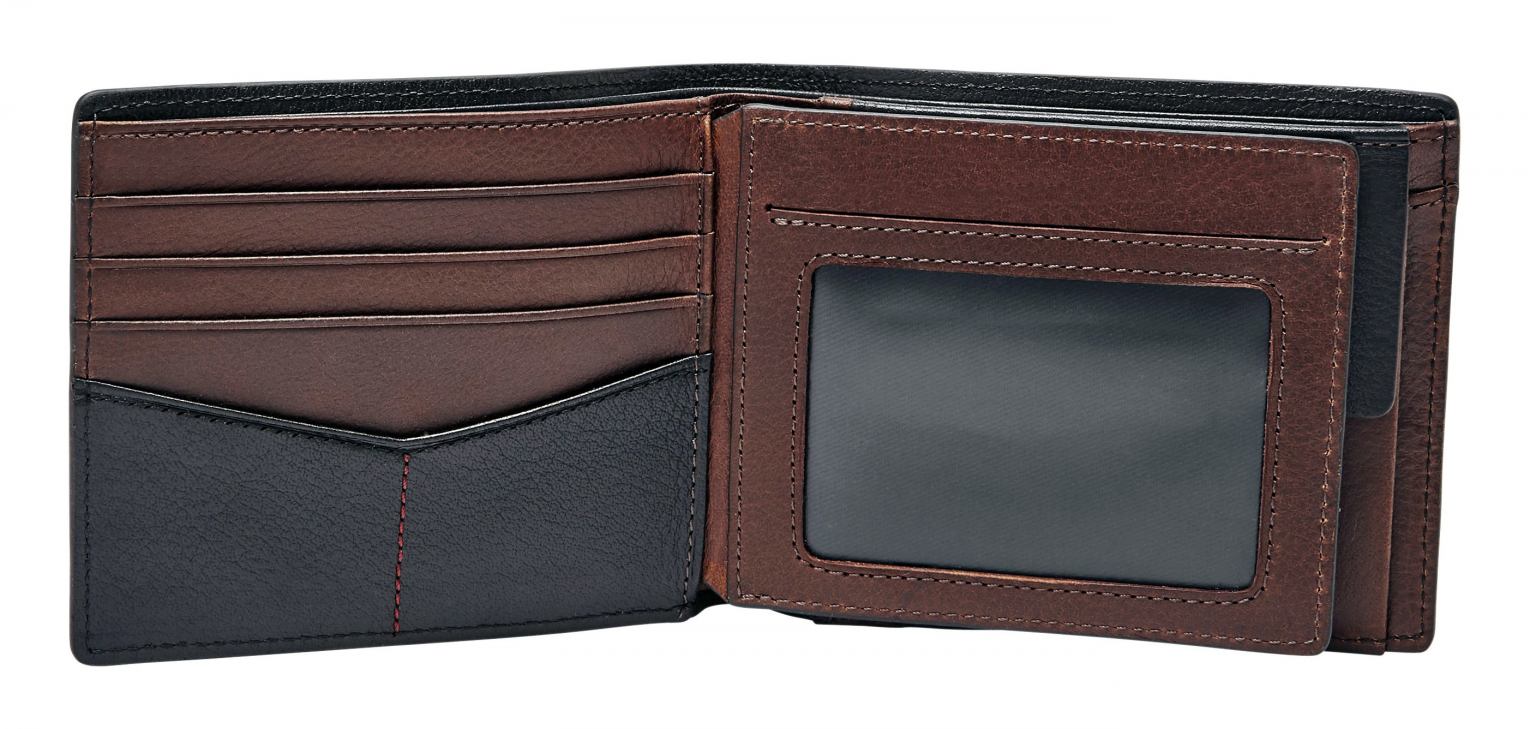 Fossil Eagle LGCP Gift Lederbörse Adler Brown