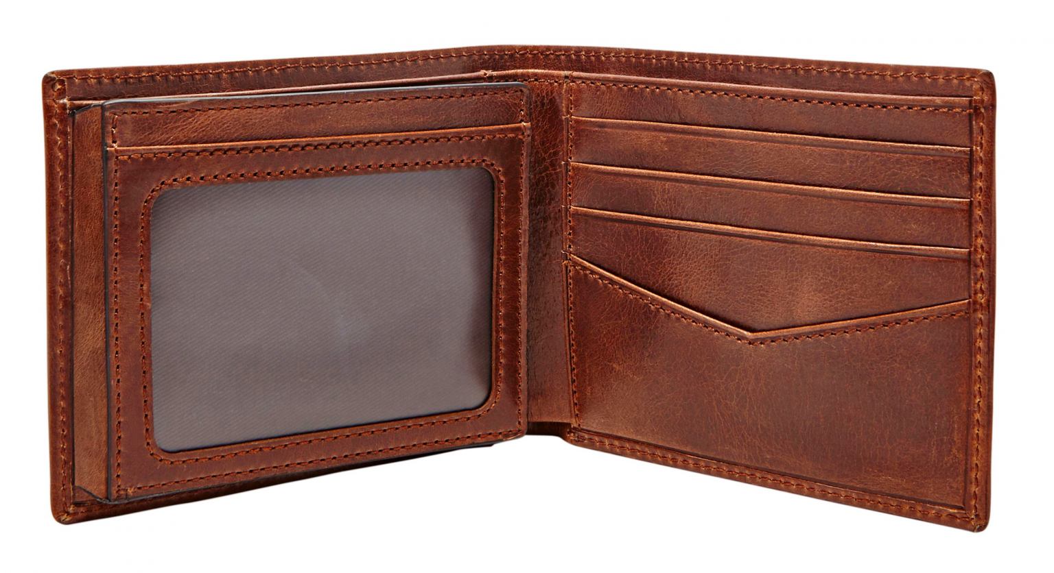 Fossil Ryan BF FL ID RFID Protection Portmonee Braun