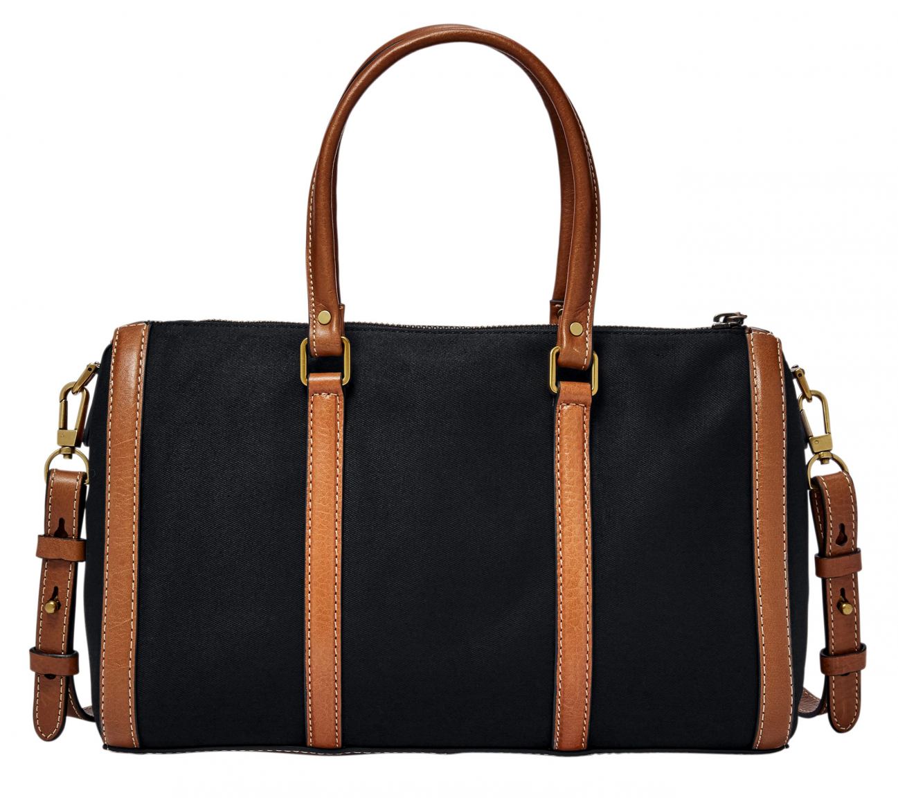 Fossil Tasche Kendall Satchel Schwarz Braun