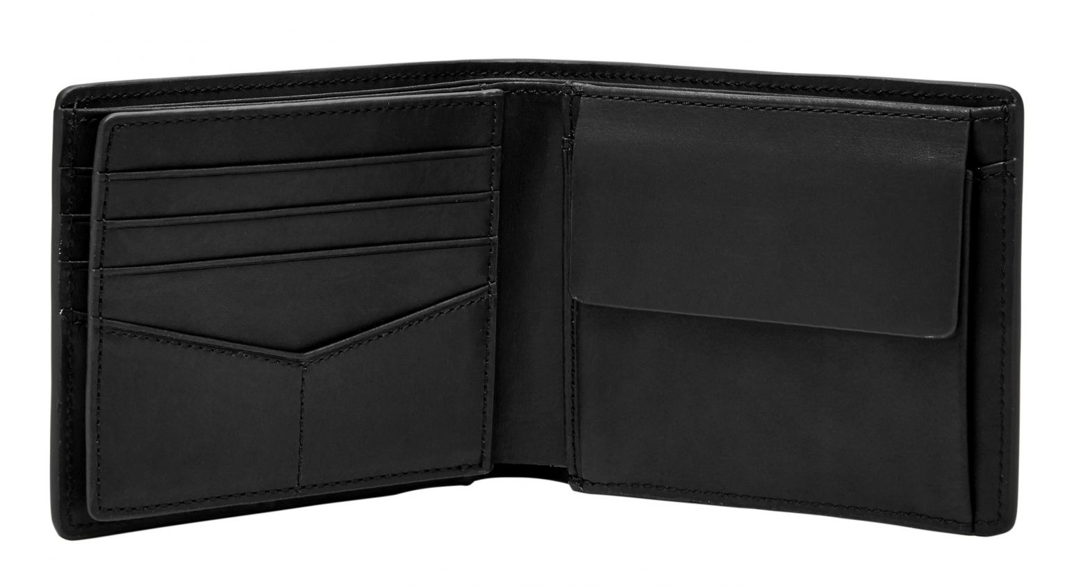 Fossil Tate LG CN PKT Geldbörse RFID Schwarz Blau