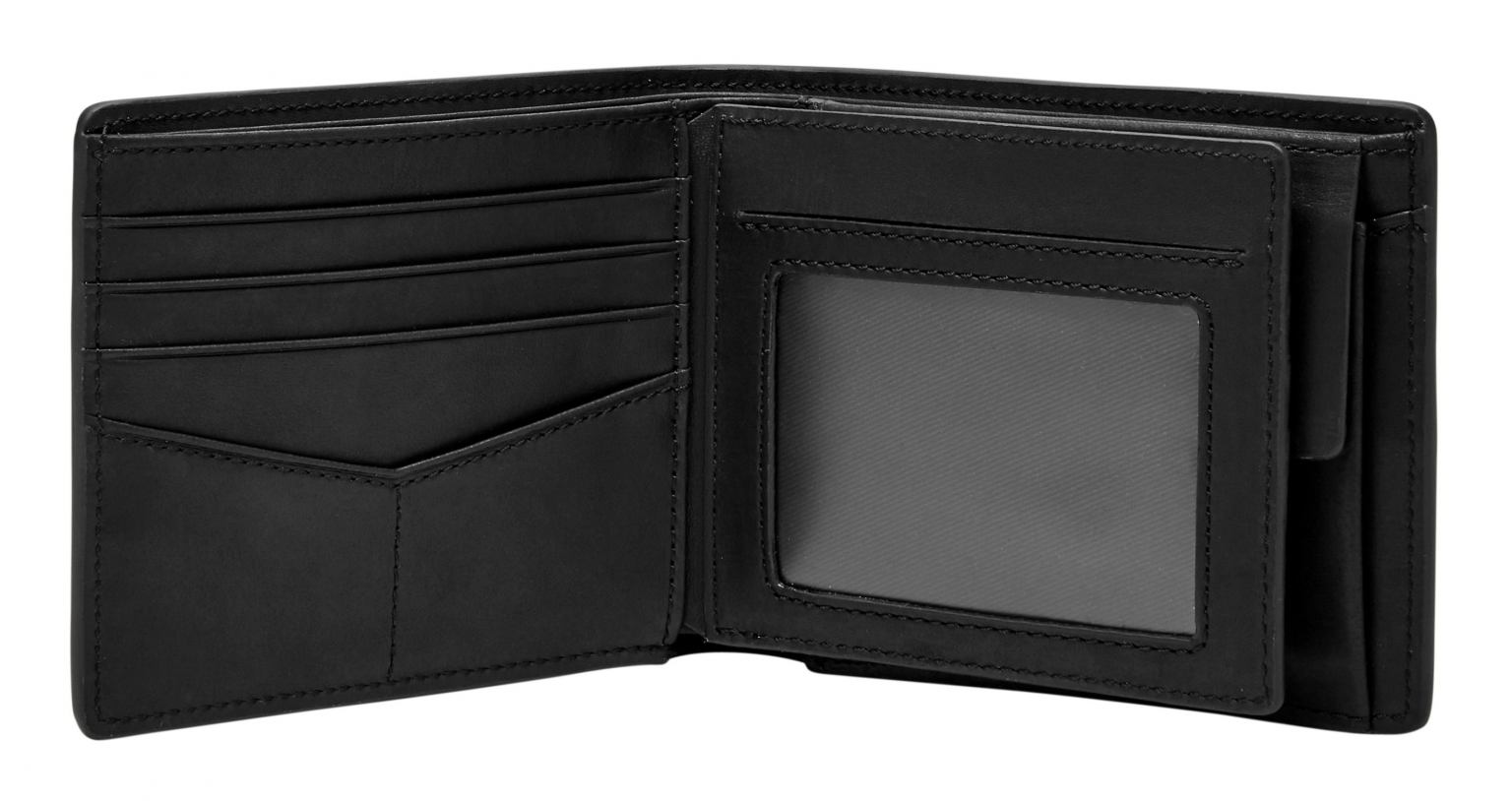 Fossil Tate LG CN PKT Geldbörse RFID Schwarz Blau