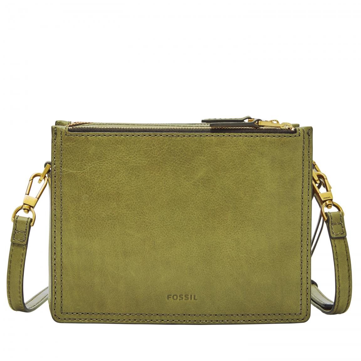 Fossil Umhängetasche Campbell Rosemary Käfer Grün