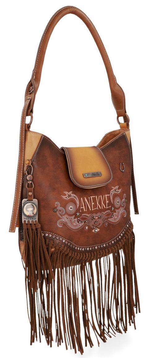 Fransentasche braun Nieten New Western Anekke Arizona