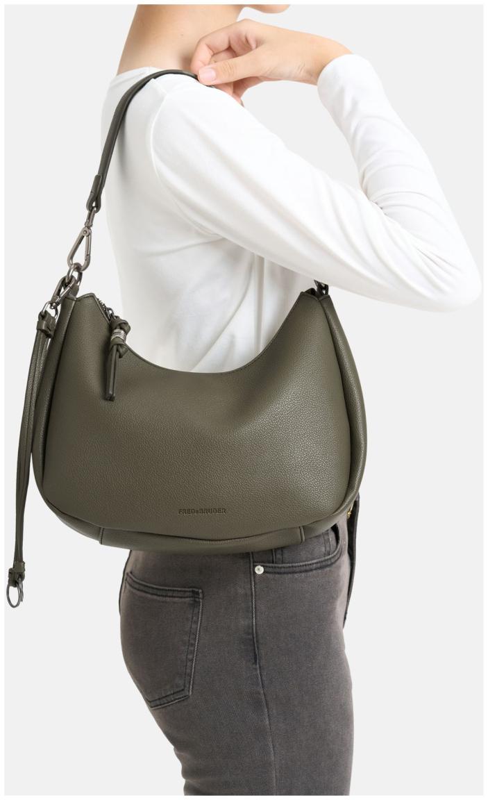 FredsBruder kleine Hobotasche crossover My Bestie Light Nutmeg