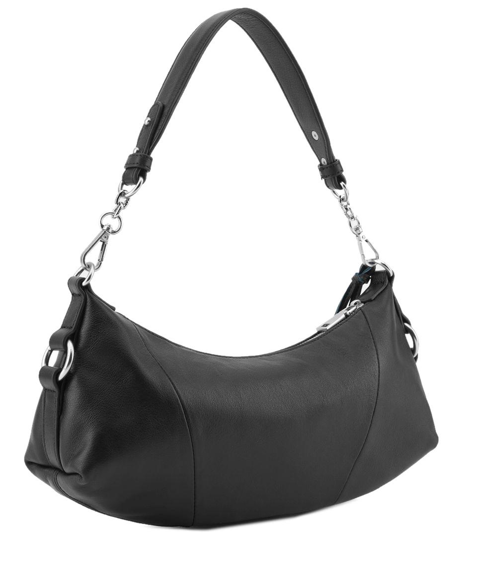 FredsBruder schwarze Handtasche Stay with me Glattleder