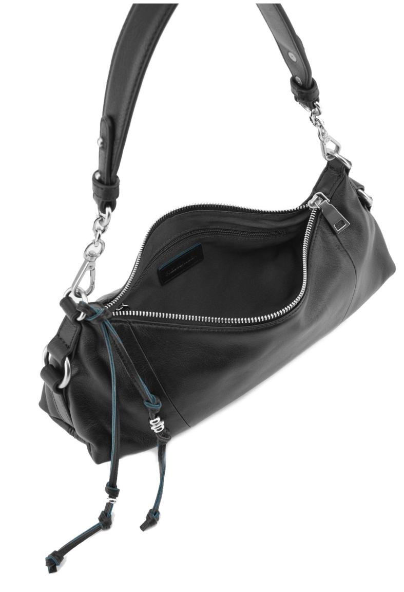 FredsBruder schwarze Handtasche Stay with me Glattleder