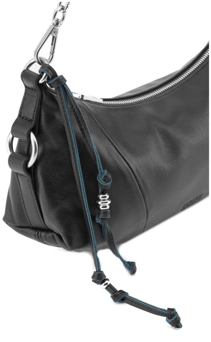 FredsBruder schwarze Handtasche Stay with me Glattleder