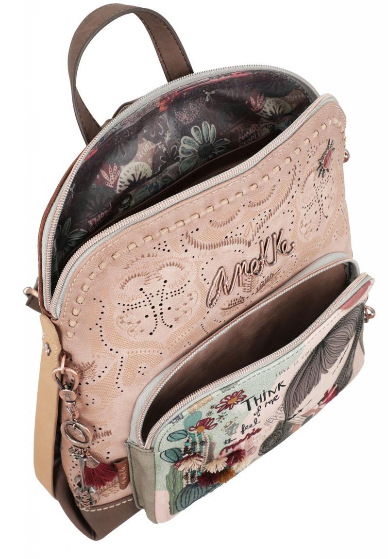 Freizeitrucksack Anekke Ixchel Music Stickapplikation Lochstanzung