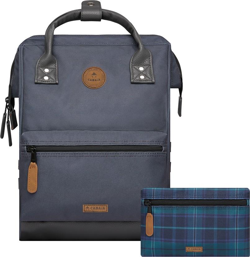 Freizeitrucksack Cabaia Basel dunkelgrau Wechselfront Adventurer Medium