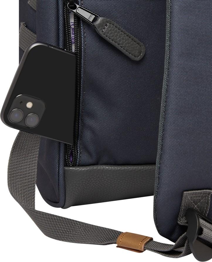 Freizeitrucksack Cabaia Basel dunkelgrau Wechselfront Adventurer Medium