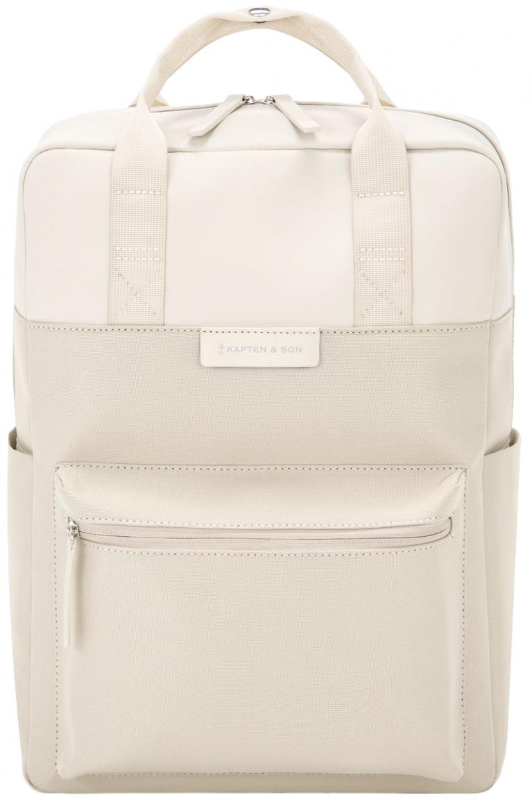 Freizeitrucksack Kapten & Son Bergen beige unisex Laptopfach