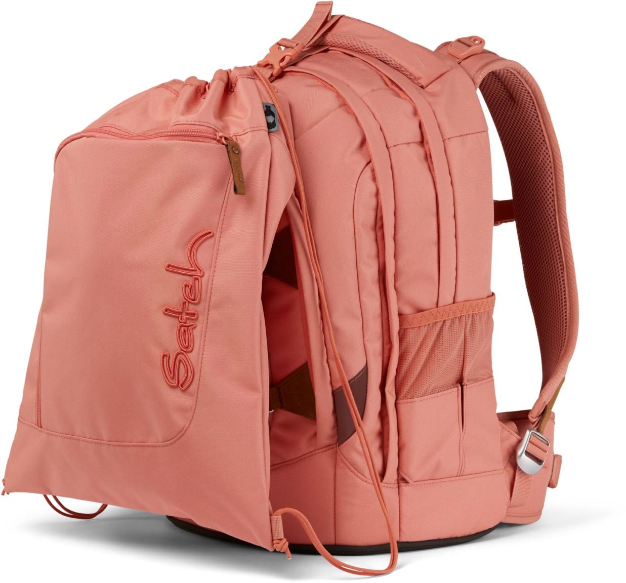 Freizeitrucksack Satch Gymbag Zugband Nordic Coral recycled