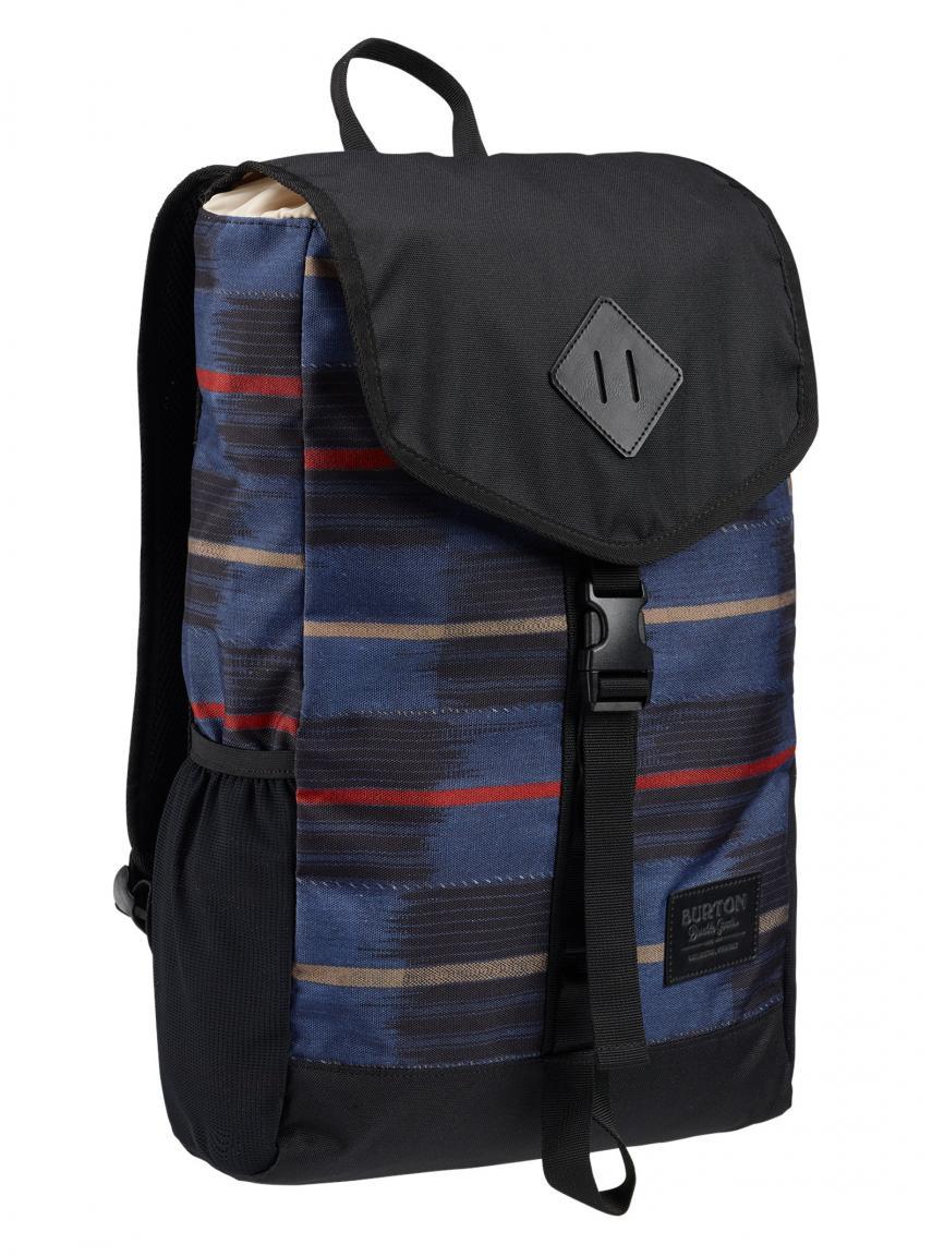 Freizeitrucksack Westfall Pack Burton blau Streifen schwarz rot