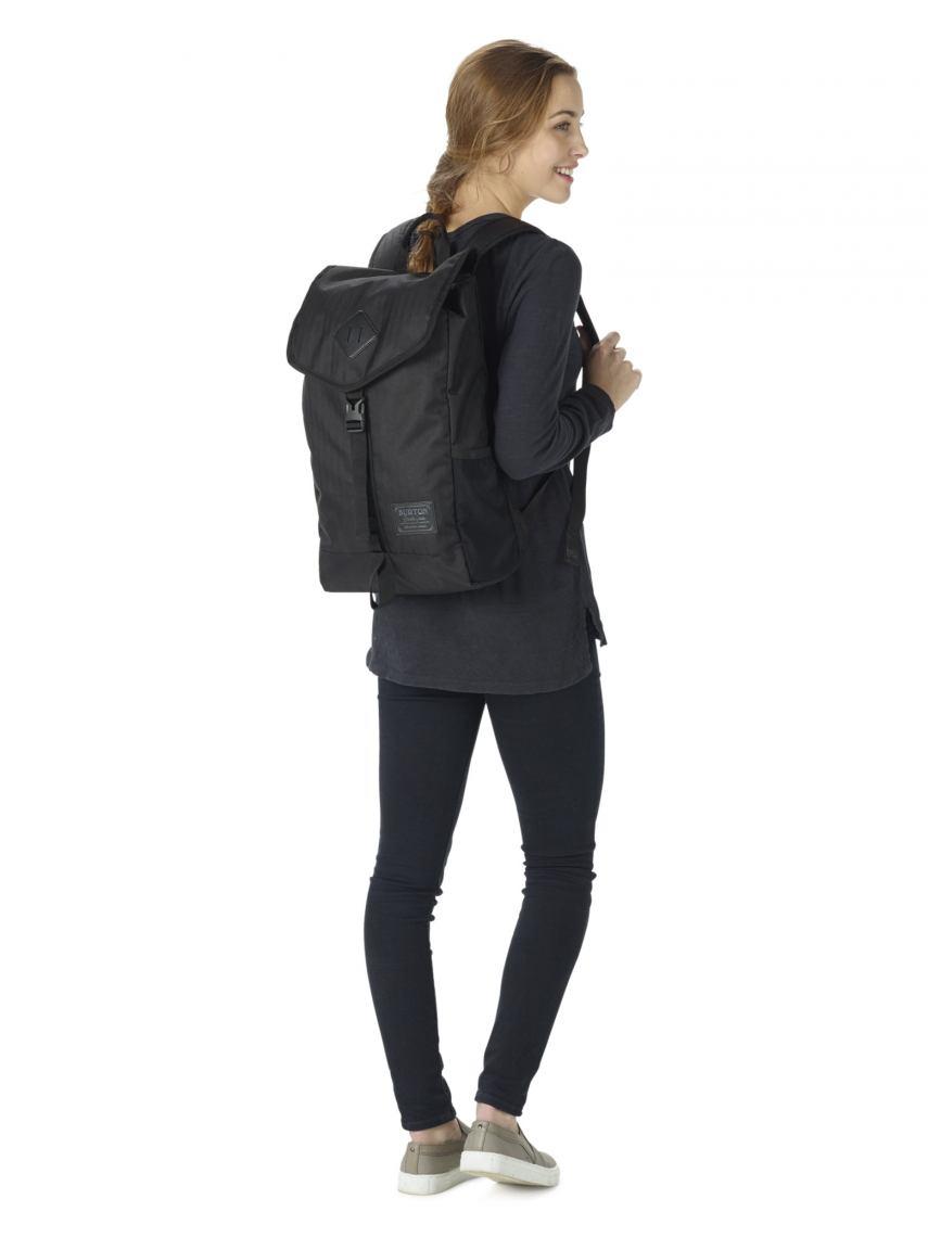 Freizeitrucksack Westfall Pack Burton blau Streifen schwarz rot