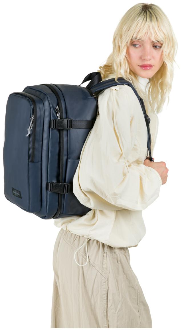 Freizeitrucksack dunkelblau beschichtet Eastpack Cabin PakR Tarp Navy