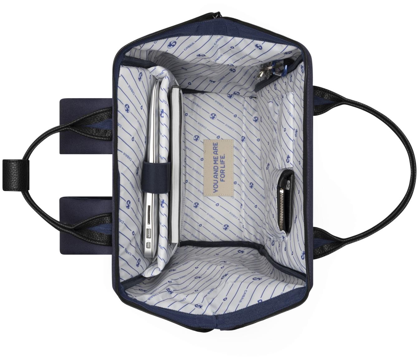 Freizeitrucksack dunkelblau mit Wechseltasche Cabaia Adventurer Large Dusseldorf