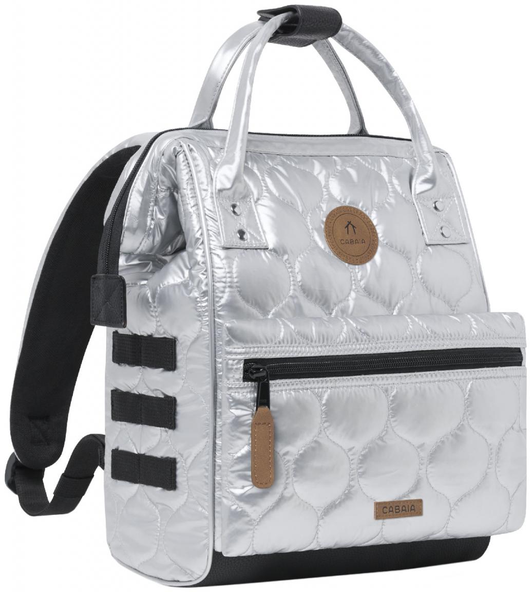 Freizeitrucksack metallic Cabaia Small Stepp Astana quilted vegan