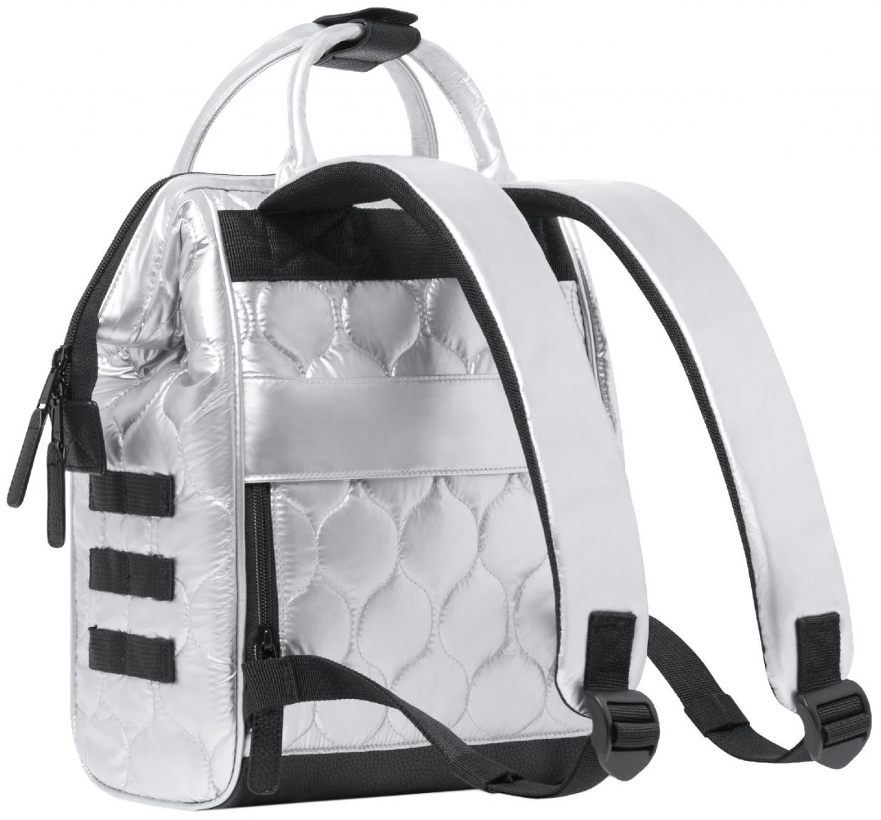 Freizeitrucksack metallic Cabaia Small Stepp Astana quilted vegan
