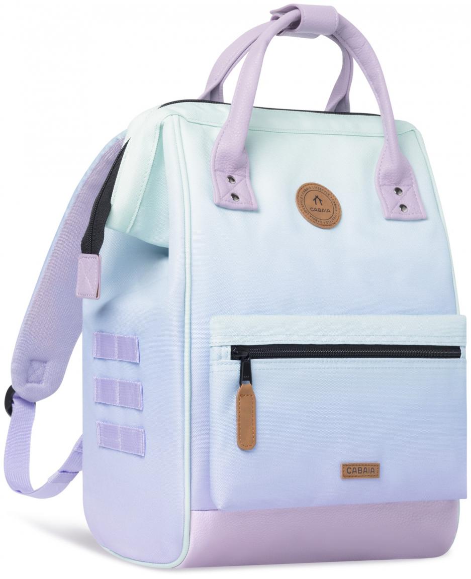 Freizeitrucksack mit Farbverlauf Cabaia Adventurer Medium Mykonos blau lila