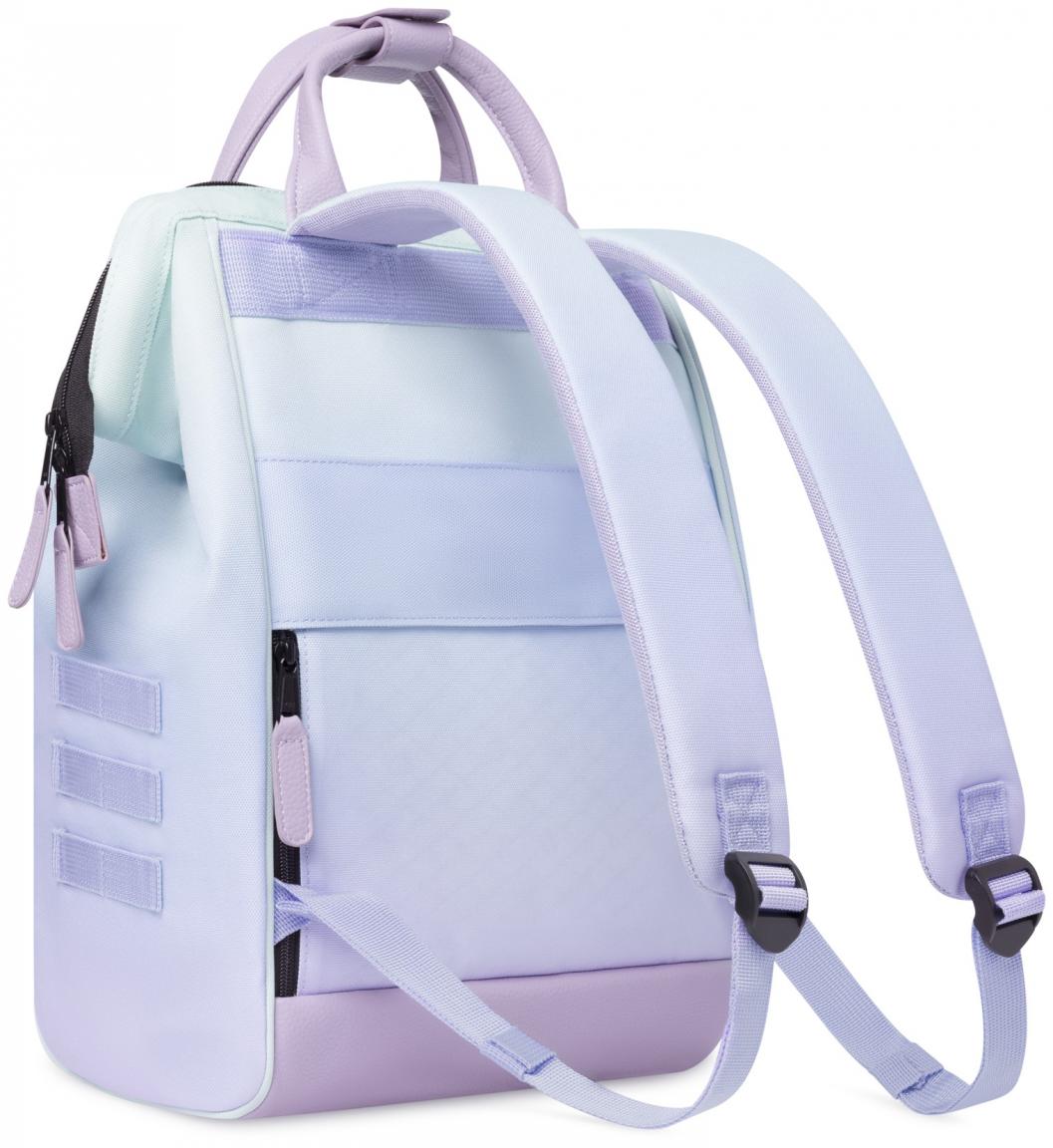 Freizeitrucksack mit Farbverlauf Cabaia Adventurer Medium Mykonos blau lila