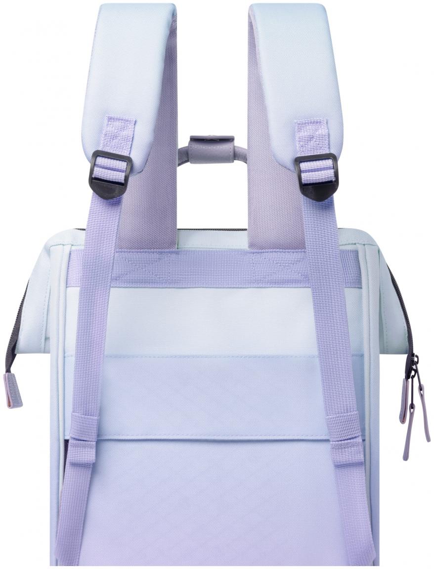 Freizeitrucksack mit Farbverlauf Cabaia Adventurer Medium Mykonos blau lila