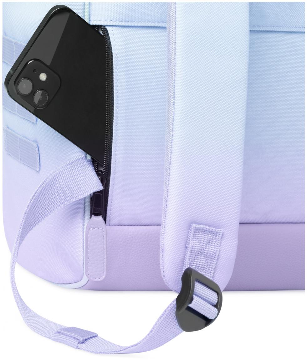 Freizeitrucksack mit Farbverlauf Cabaia Adventurer Medium Mykonos blau lila
