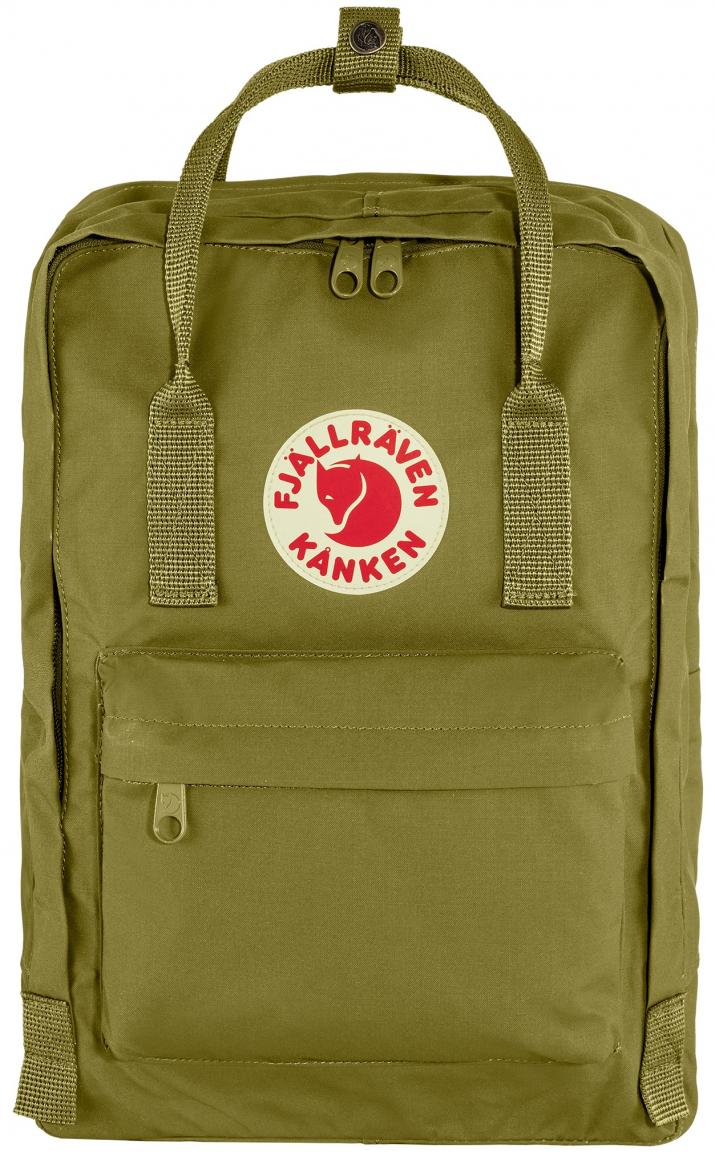 Freizeitrucksack mit Laptopfach 13 Zoll grün Fjällräven Kanken Foliage Green