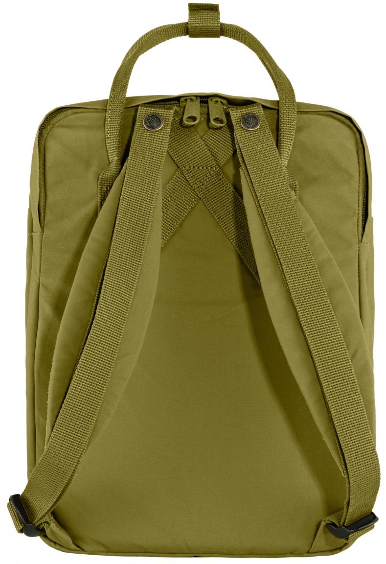 Freizeitrucksack mit Laptopfach 13 Zoll grün Fjällräven Kanken Foliage Green