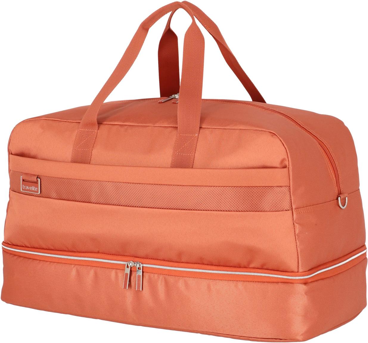 Freizeittasche Weekender orange recycled Travelite Miigo Safran