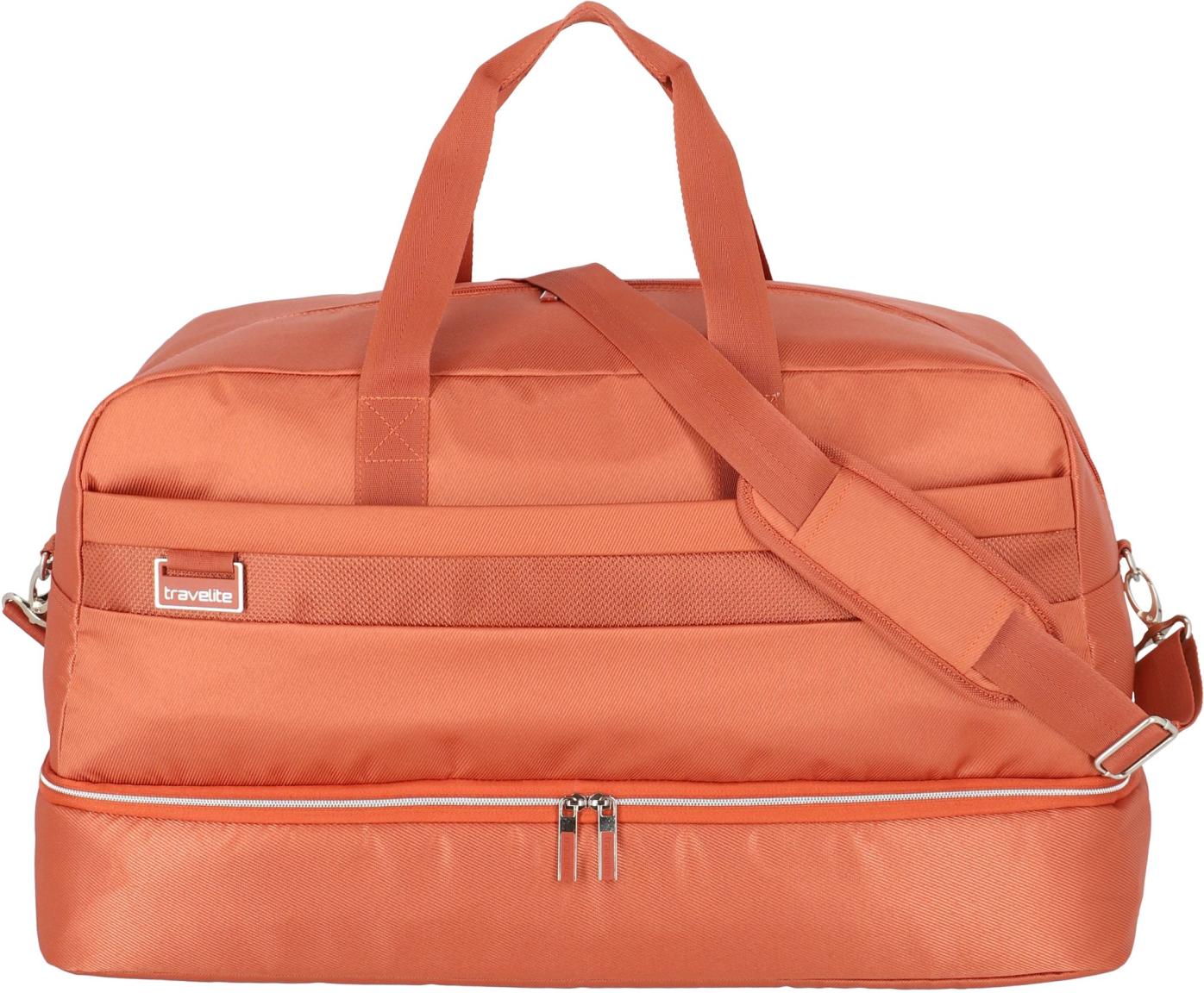 Freizeittasche Weekender orange recycled Travelite Miigo Safran