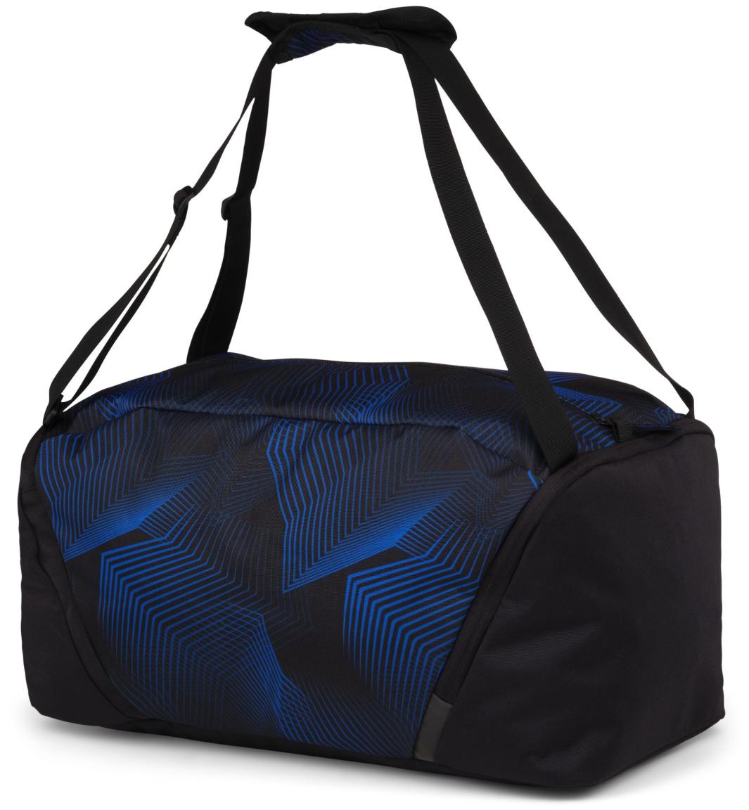 Freizeittasche dunkelblauer Print schwarz Satch Duffle Bag Seismic Blue
