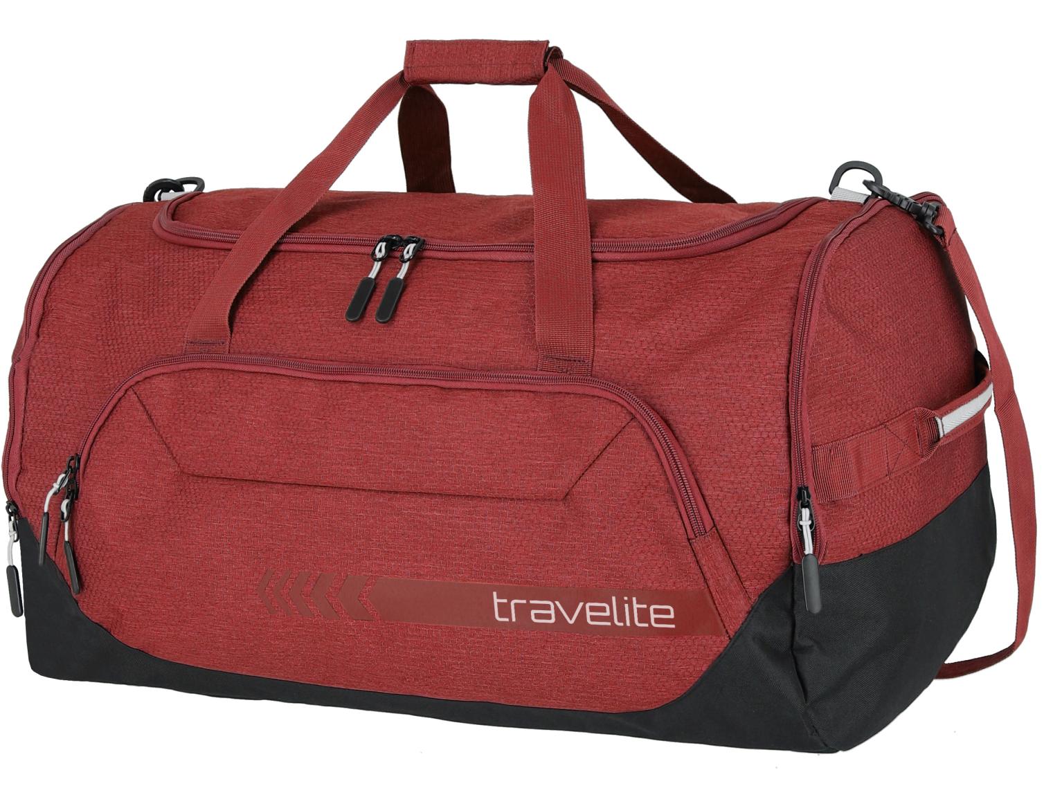 Freizeittasche rot Travelite Kick Off L 60cm 