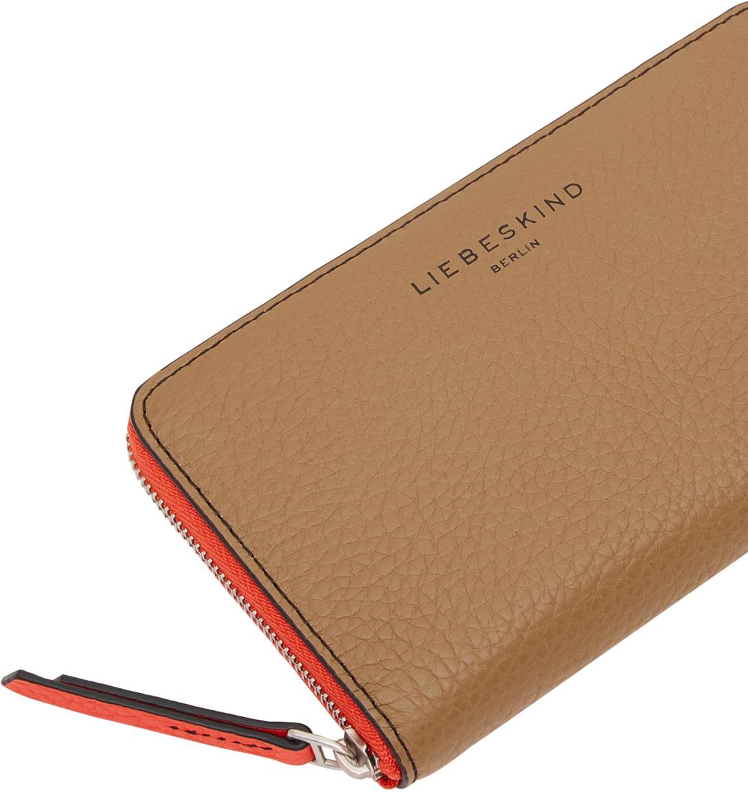 Frieda Purse M Tiramisu Liebeskind Berlin Braun Orange Damenbörse