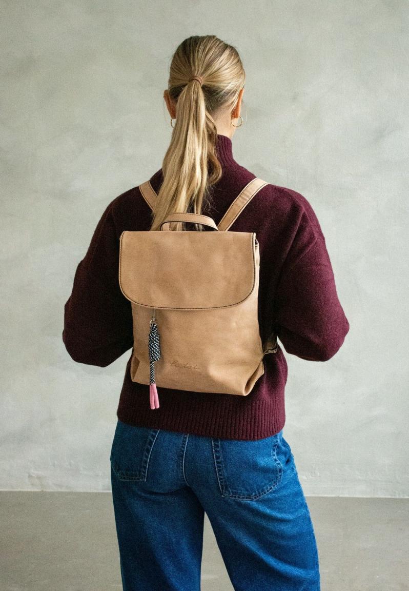 Fritzi Damenrucksack Bitzi06 Copper vegan modernes Design