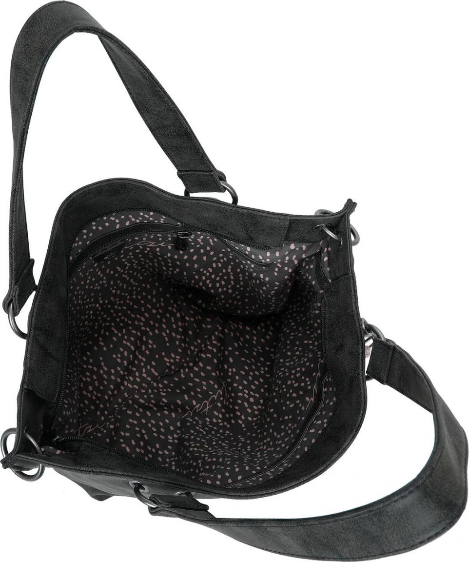 Fritzi Shopper Modekunst Black Idol Vintage vegan