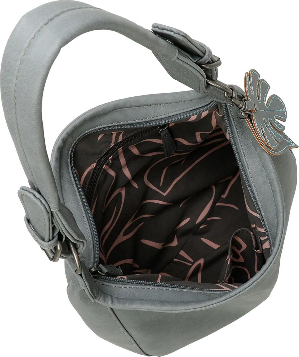 Fritzi aus Preußen Beuteltasche Eco Hobo Sky Blaugrau vegan