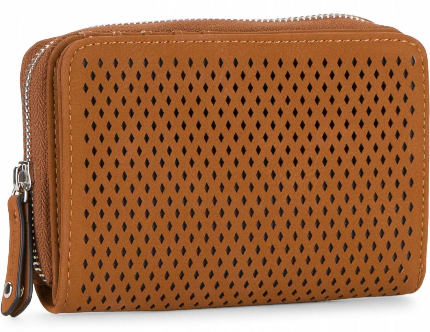 Geldborse Rautenmuster Braun Klappbar Suri Frey Romy Ailey Bags More