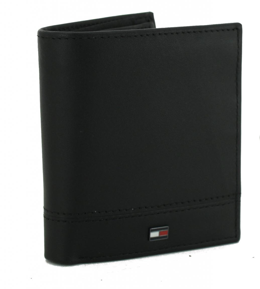Geldborse Herren Essential Tommy Hilfiger Black Schwarz Trifold