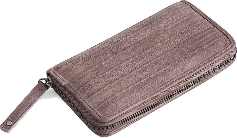 Geldbörse Lederstreifen altrosa FREDsBRUDER Wallet Gürteltier powder rose