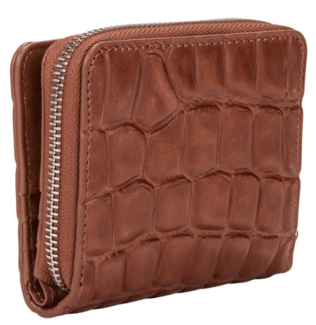 Geldbörse Liebeskind RFID Malibu Sabia Waxy Croco medium brown