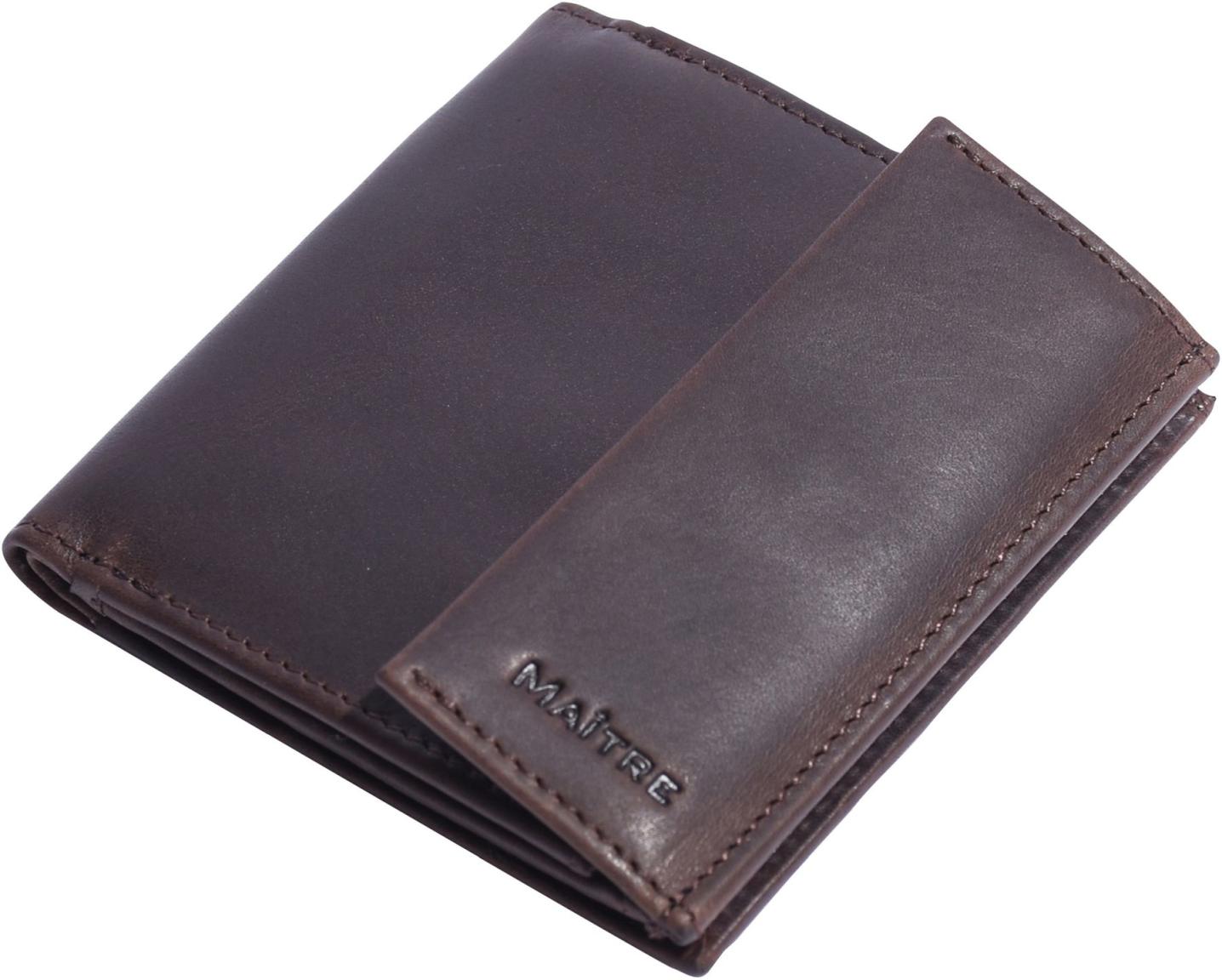 Geldbörse Maitre birkheim Gerfried Billfold sh4f Darkbrown Leder Schutz